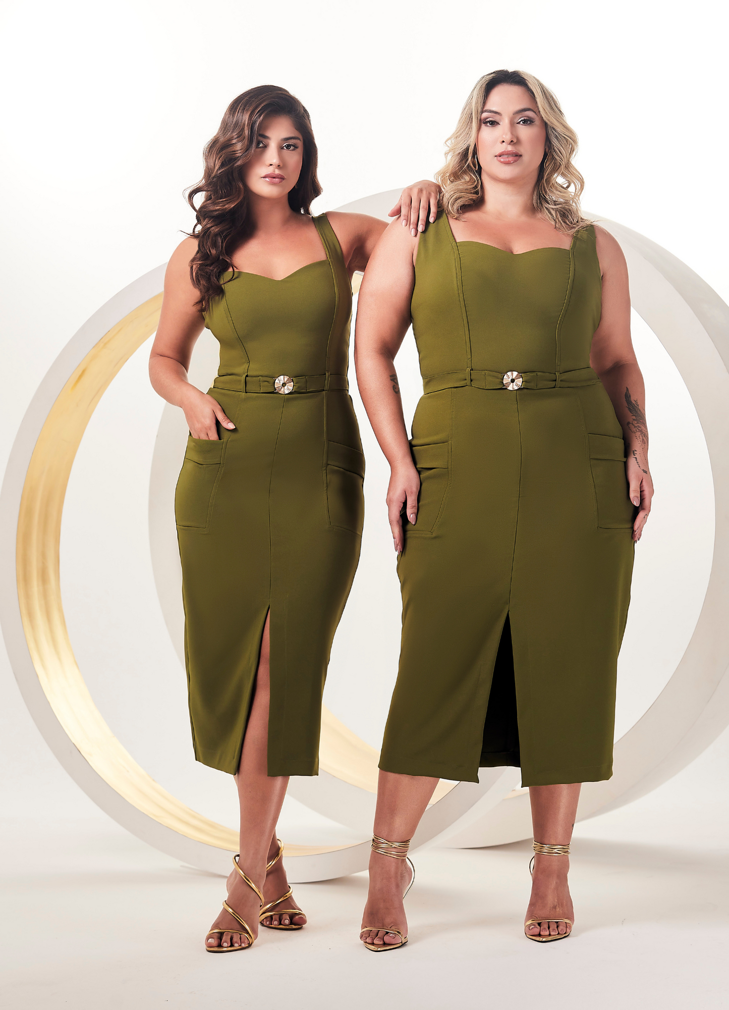 VESTIDO MIDI MOSS