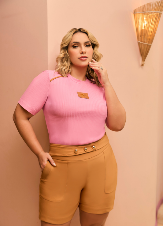 T-SHIRT ROSE
